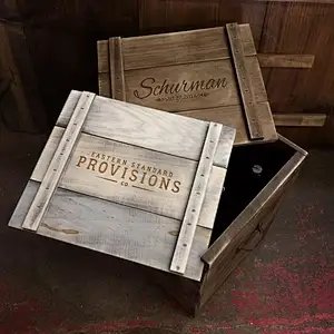 Rush Personalized 12 Bottle Wine Storage Box, Beer and Whiskey too