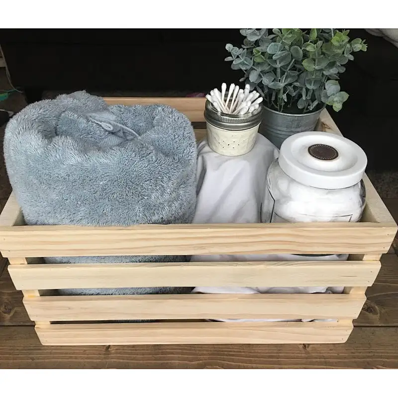 Rustic Wooden Crate 2019 customized
