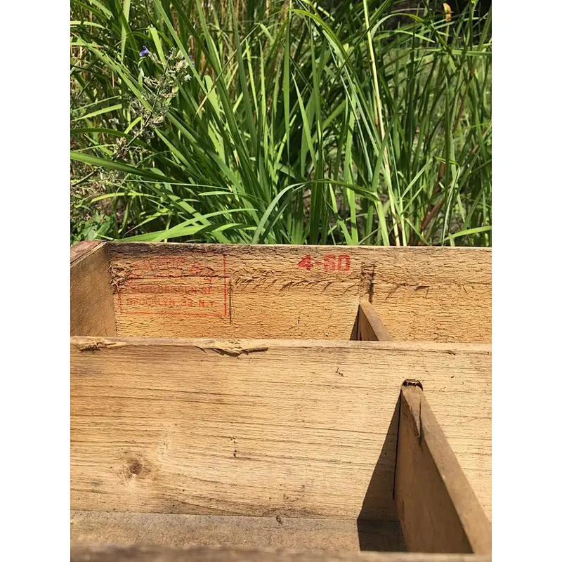 Plaza Beverages Wooden Crate