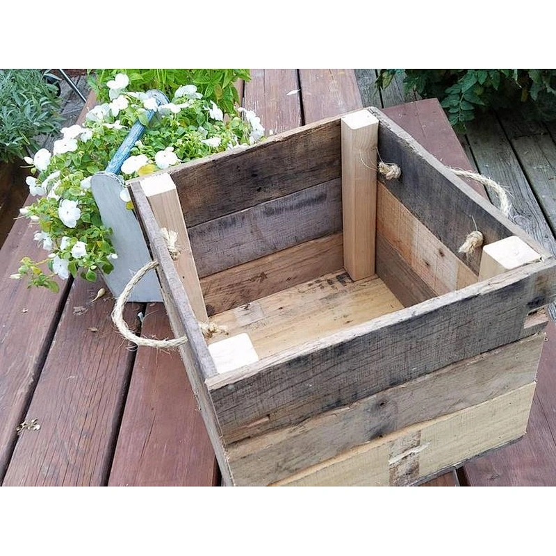 Rustic Wooden Box with Vintage,Personalized Gift Box Rustic Wooden, Dog Toy Crate, Storage Basket,wooden boxes