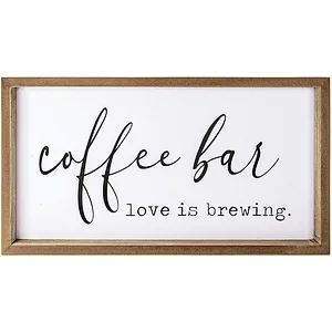 Coffee Sign|Coffee Bar Sign | Kitchen Wall Decor Sign