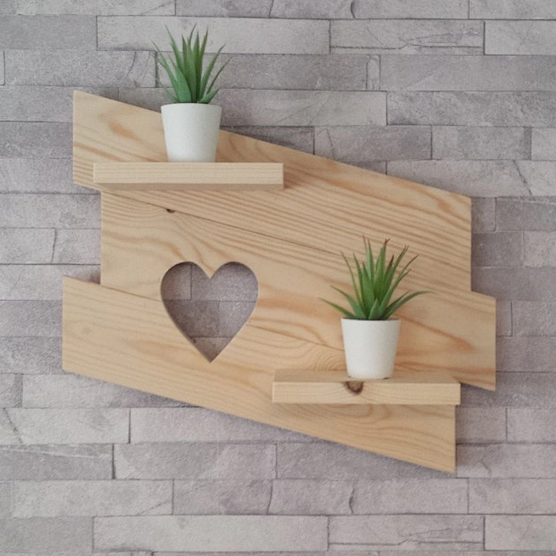 Wooden Floating Shelves