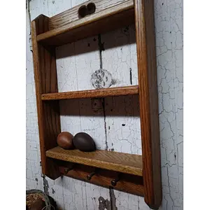 Wood wall shelves wall hanging shelf  shelves wall mount