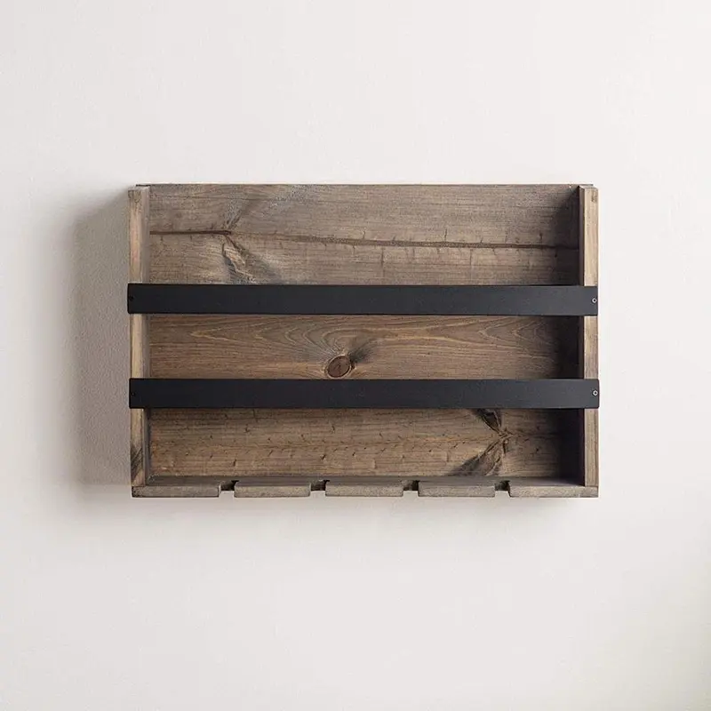 Shelf mount wall bracket wood decorative nordic wall shelves wall mounted storage shelf