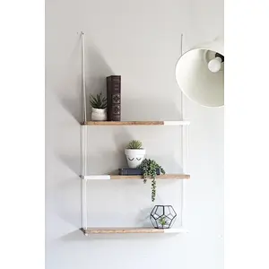 Wall shelf decorations  wall mounted metal shelf wood shelf for wall