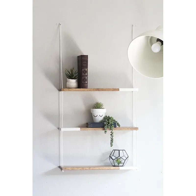 Wall shelf decorations  wall mounted metal shelf wood shelf for wall
