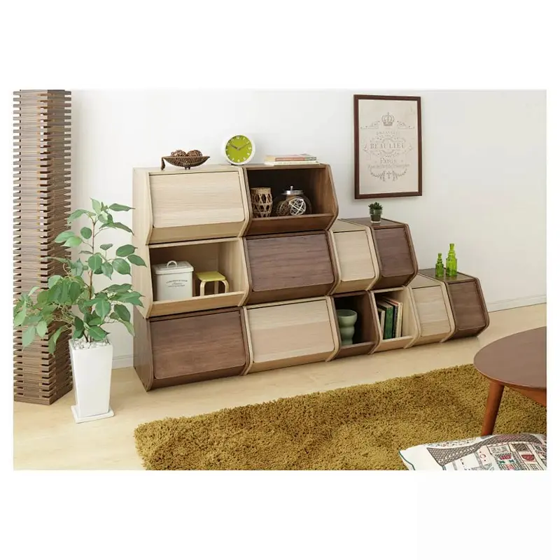 rustic style personalized customizedhome decoration small cab   bookSolid wood sorts out store content  Wood Storage Box crate