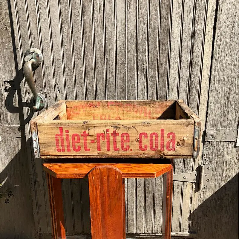 Old country furniture outdoor decorative wooden boxes