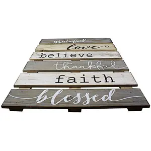 Vintage Rustic Wall Home Decor Sign for Kitchen