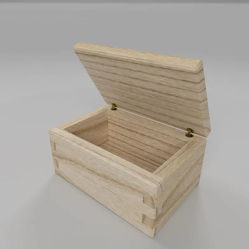 Wooden wedding card box custom wooden gift box wooden storage box
