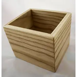 Beautiful Continuous Grain Highly Figured Ash Solid Wood Boxes,handmade wooden box