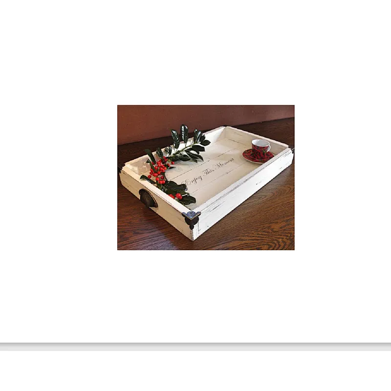 Serving woodne tray   storage wooden tray