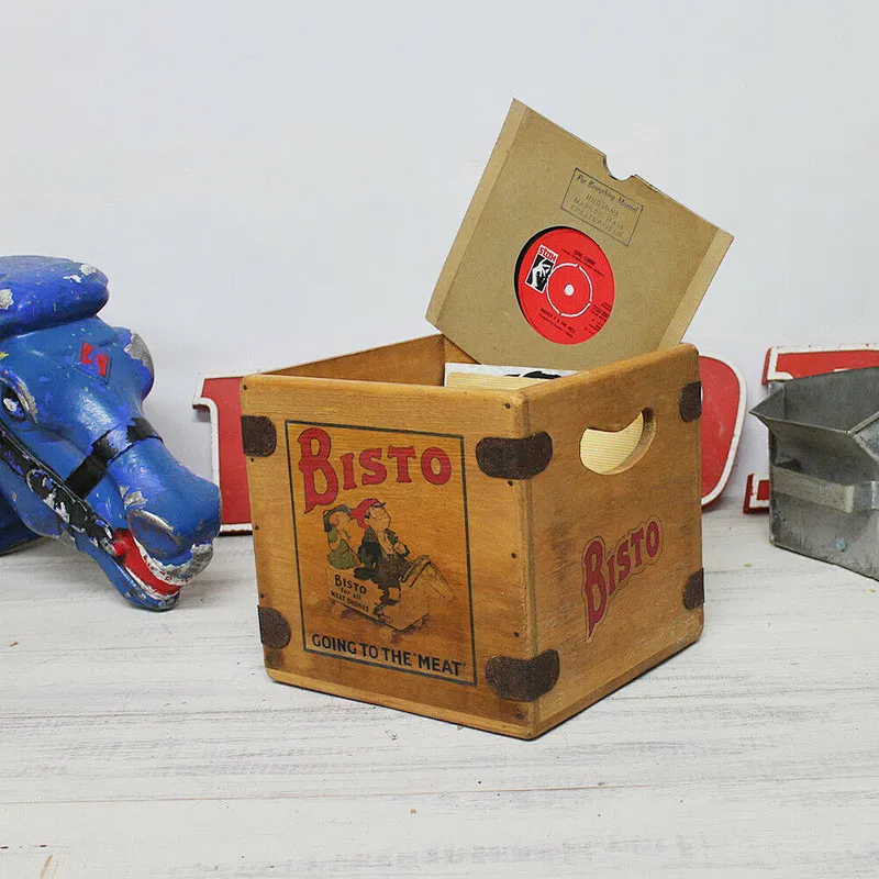 Custom Cheap Vintage Record Box 7