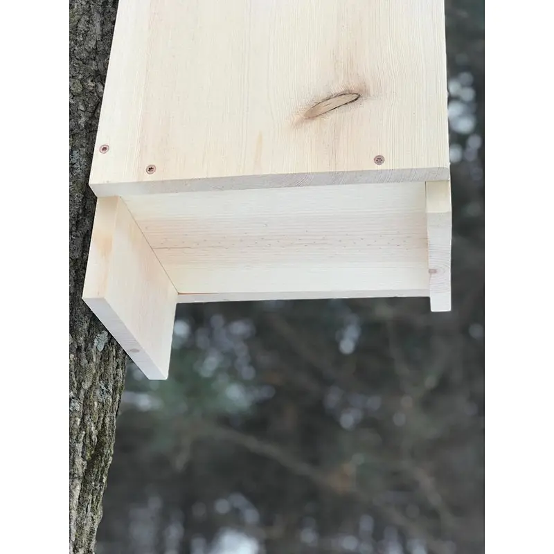 Wood duck house nesting box durable wooden bird house