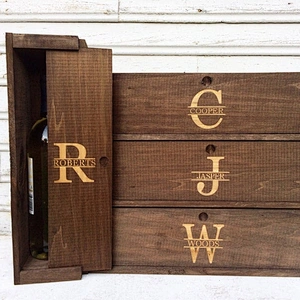 Wooden Wine Bottle Box 2020