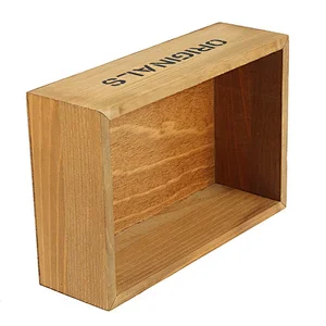 Wood Planter Box - Wooden Flower Pot Fleshy Succulent Planting Box Multifunctional and Exquisite Garden Flower Plant Pot Planter