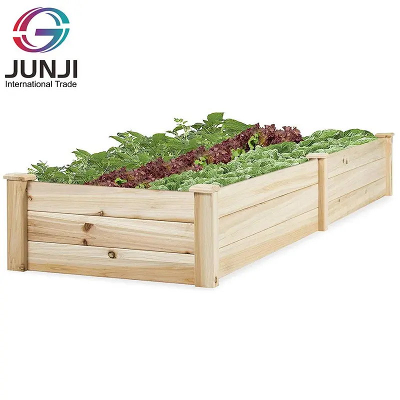 Best Choice Products Vegetable Raised Garden Bed Patio Backyard Grow Flowers Elevated Planter