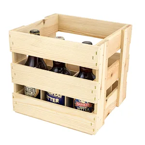9 Bottle Beer (500ml) Crate Box Apple