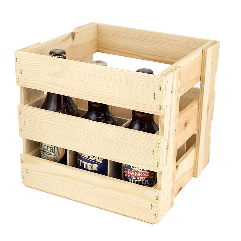 9 Bottle Beer (500ml) Crate Box Apple