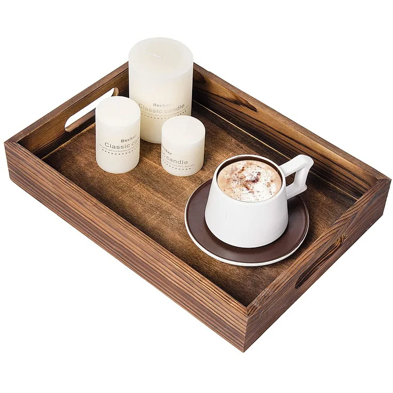 Small Wood Tray Farmhouse Decor Table Decor wooden tray  wooden  Tray