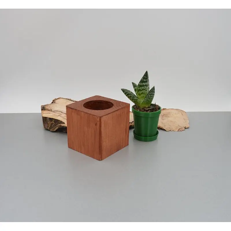 2020 Wooden Succulent  pot Christmas