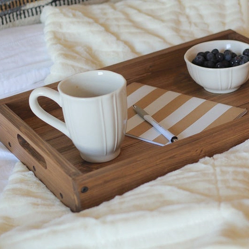 Hot Serving Tray Wood Wooden Tray With Handle Wooden Tray Handle  Wooden Serving Trays Wooden Dry Fruit Tray
