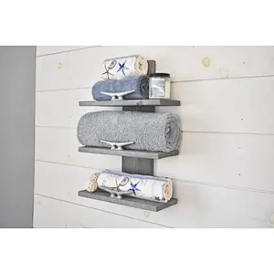 Floating shelves wall belt deep wall shelf bathroom shelf with hooks wall mounted