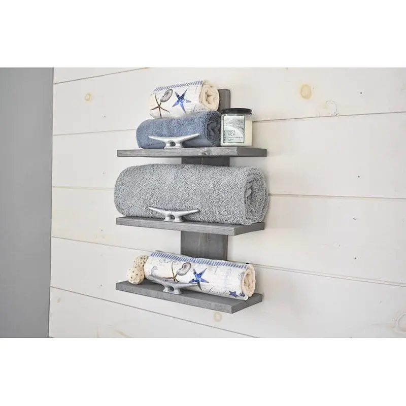 Floating shelves wall belt deep wall shelf bathroom shelf with hooks wall mounted