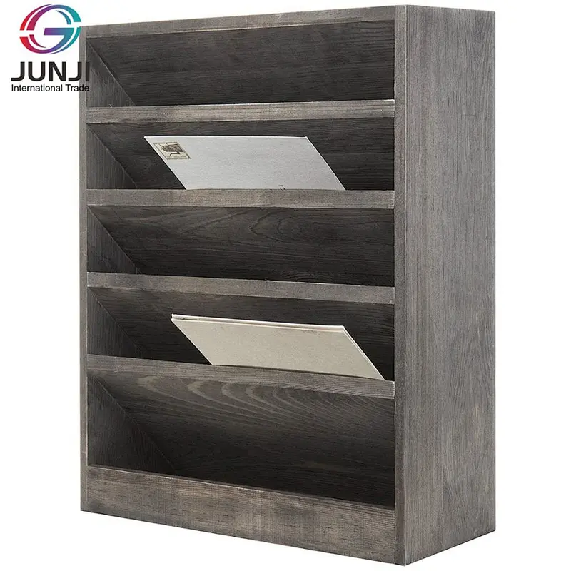 Mail holder and coat key rack wall shelf book shelf wooden wall mounted home decor wall shelf