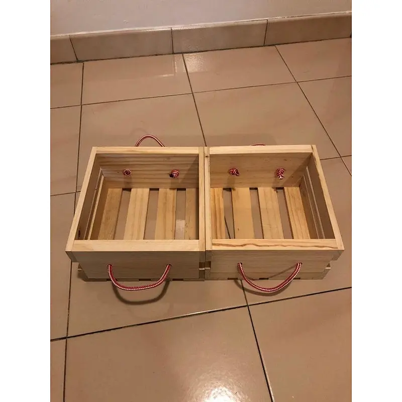 Wooden storage box  wooden crate box small wooden box