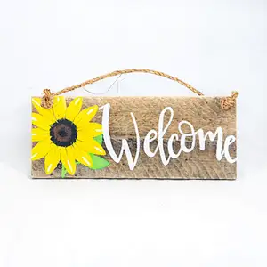 2020 Home Decor Wood Sign for Christmas customize sign in wood wooden sign with for writing marking board on wood