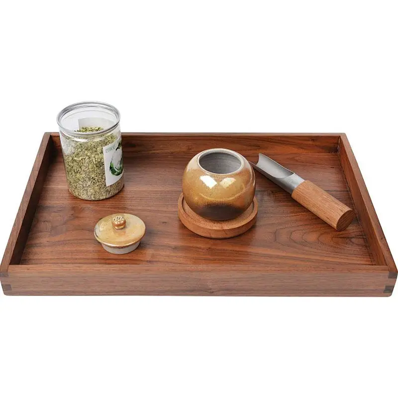 Wooden Tray Ottoman Tray