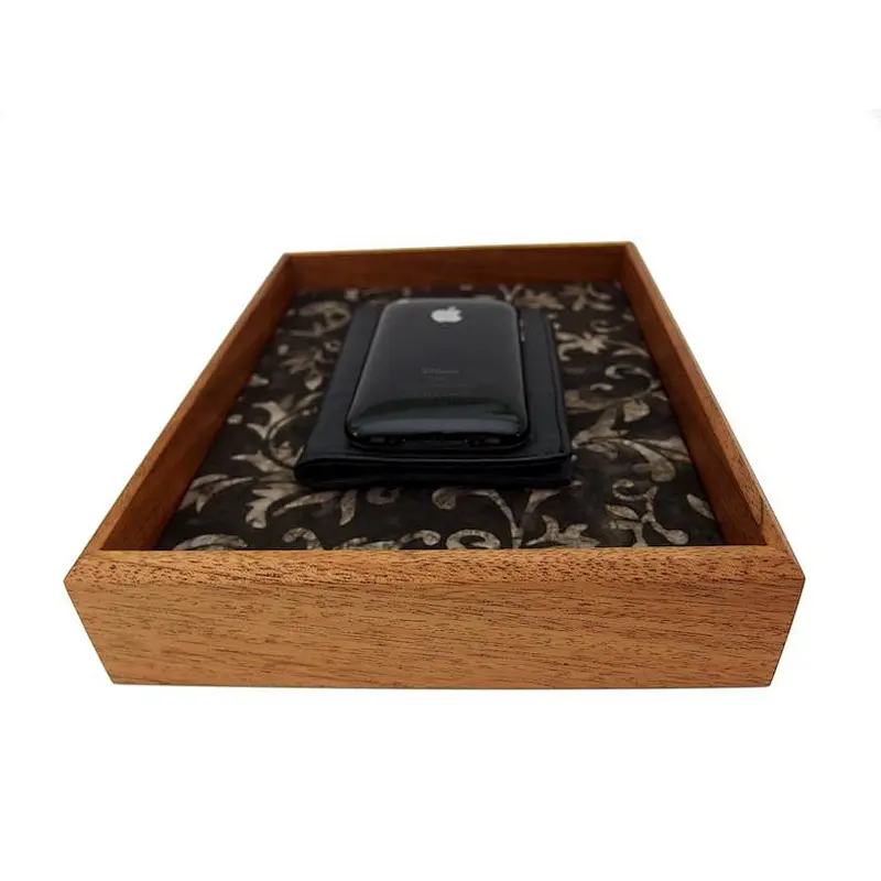 Wooden Tray With Handle Storage Tray Wooden Dry Fruit Tray