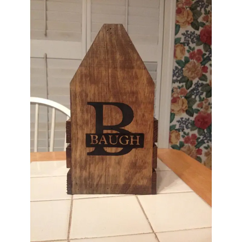 Wooden Wine Bottle Carrier