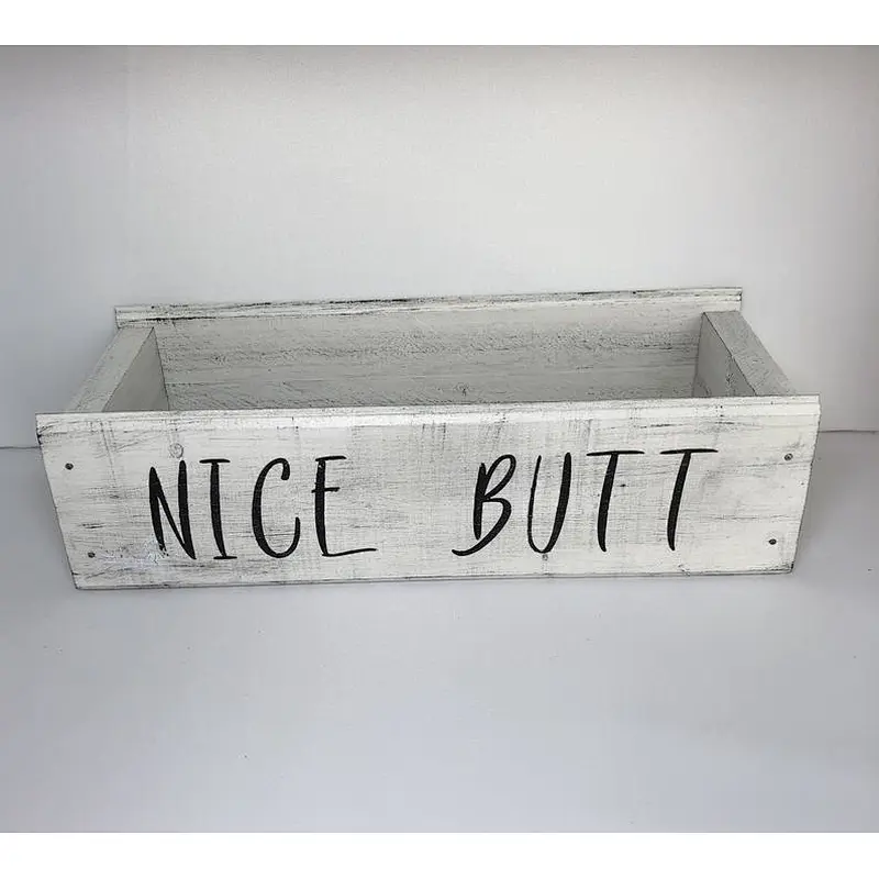 White Wood Storage Display Boxes Display tray jewellery display tray