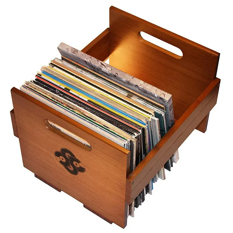 Sound Stash  Record Storage,  Vinyl Organizer, Album Milk Crate,books  crates,book holder rustic wooden  storagebox