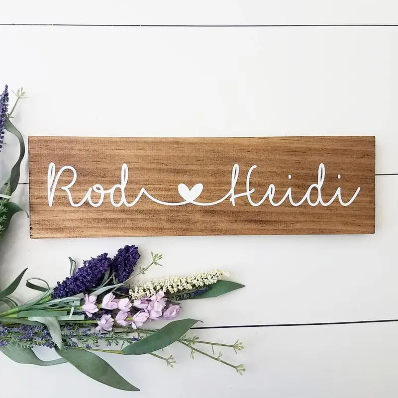 Handmade Wooden Sign Wood Home Decor wood signs to decorate walls