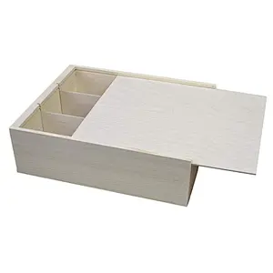 A triple, large or champagne bottle slide top box