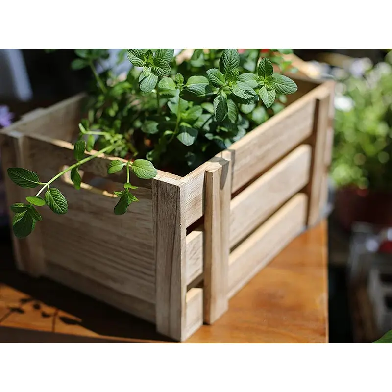Set of 3 Natural Wood | Perfect for Floral Arrangements Gardening Wedding Display Vintage Country Chic Rustic Style