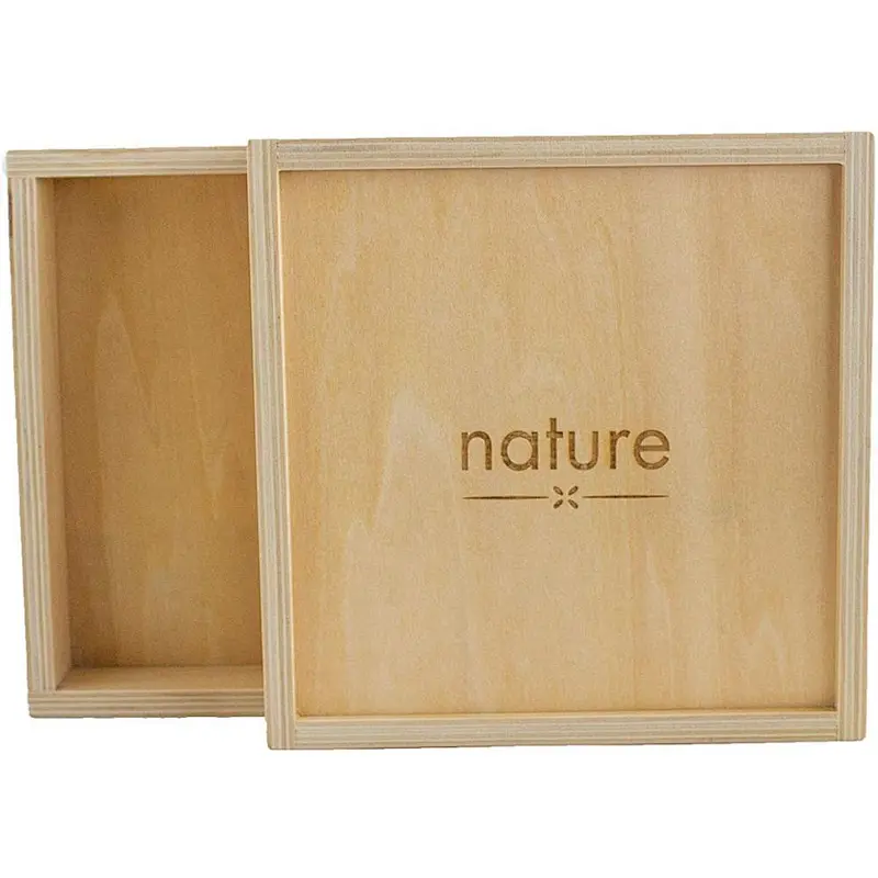 Wooden box with lid wood boxes gifts wood crates box