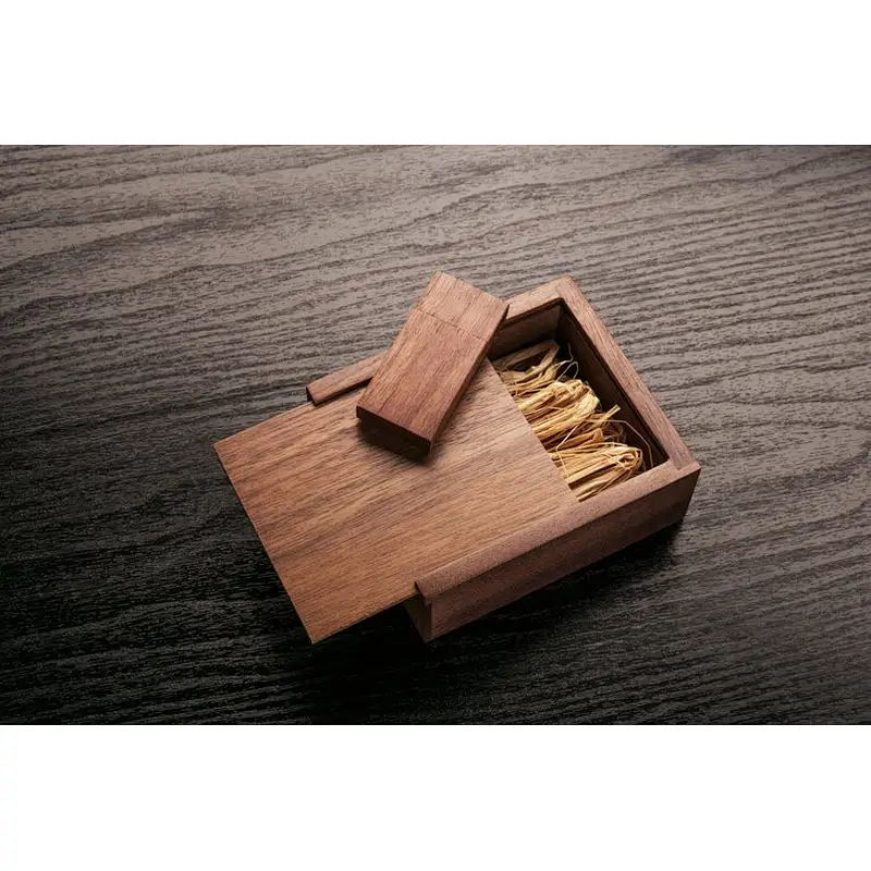 Small wooden carved gift box vintage box wood custom wooden gift box