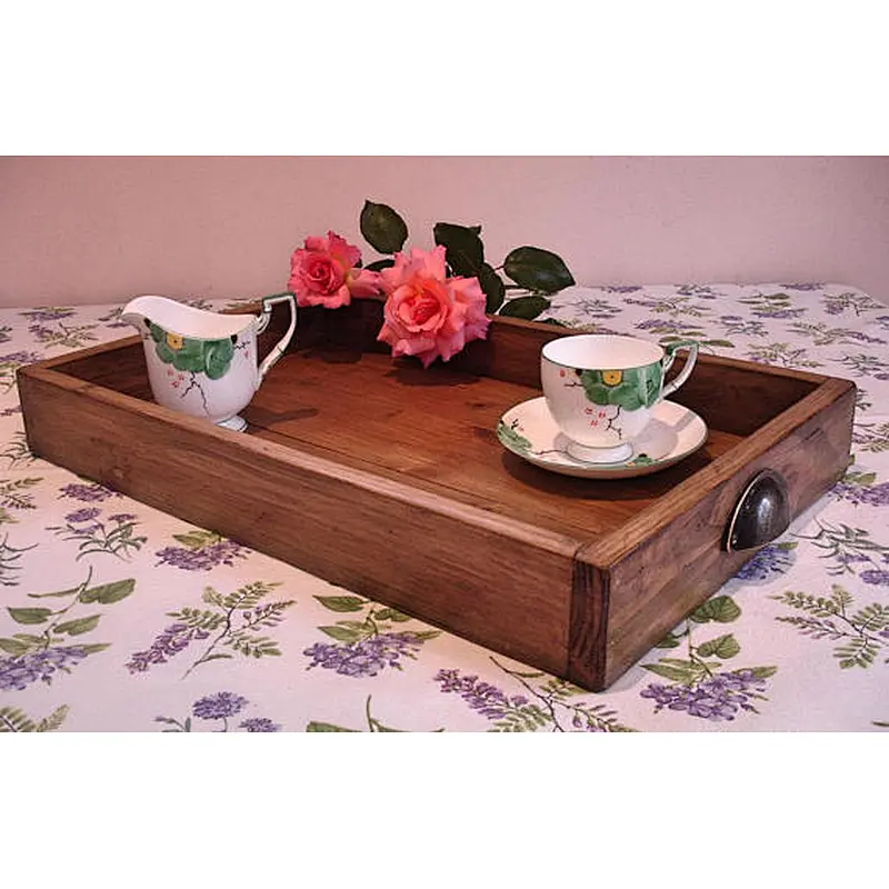Serving woodne tray   storage wooden tray