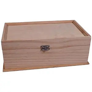 Wooden essential oil box small wooden  jewelry box handmade wooden box