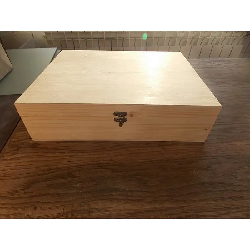 Large wooden big box unfinished wood box extralage box, 2020