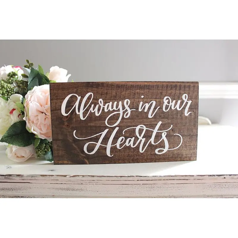 Rustic Custom Blank wood sign unfinished wood sign supplies make your own sign Ceremony Signage