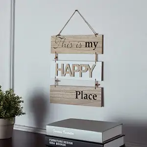 Home decoration walls, billboards,Wooden sign,Sectioned Wooden Wall Plaque