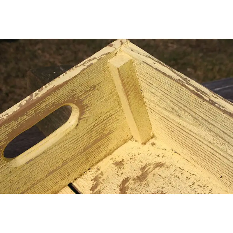 Rustic vintage wooden box