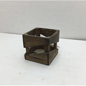 Wood Flower planter & Planters Solid Wood Flower Pots