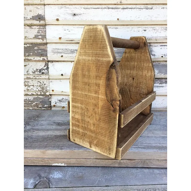 Closeout 12oz 6 Pack Beverage Caddy Beer Totes & Wooden Boxes