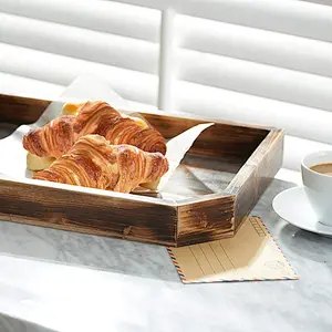 Vintage Wooden Coffee Table Display Tray storage tray